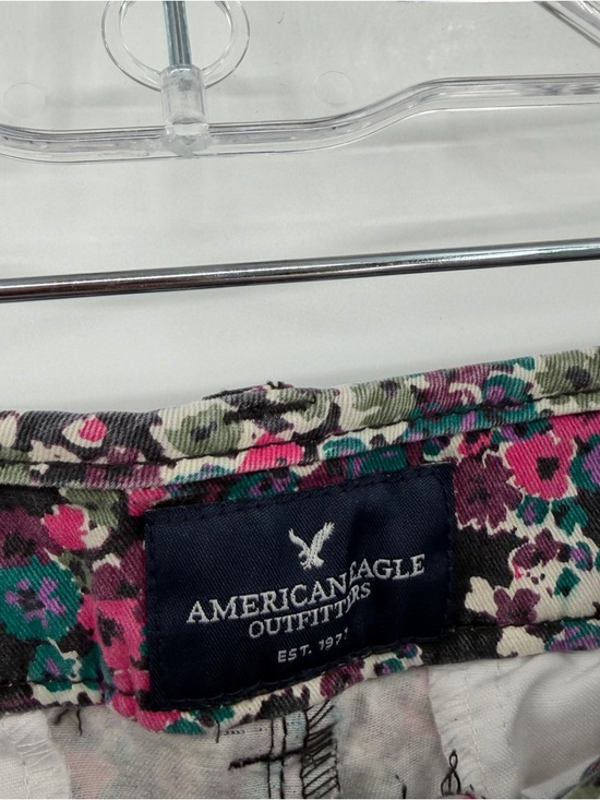 Y2k American eagle floral midi shorts 00 - Picture 3 of 4